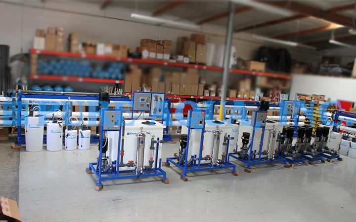 Plantes Saumâtres par Osmose Inverse Industriel 3 x 126816 GPD - Egypte