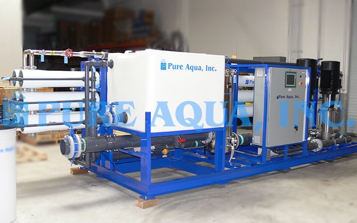 Saumâtres Industriel d’Équipement d'Osmose Inverse 320000 GPD - Egypte