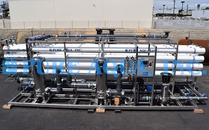 Osmose Inverse Industriel pour Traiter des eaux usées Régénérés 400 000 GPD - Egypte