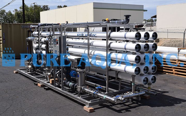 Osmose Inverse Industriel pour Traiter des eaux usées Régénérés 400 000 GPD - Egypte