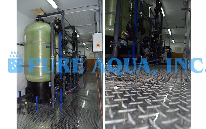 Conteneurisées BWRO Système pour l'eau Potable 57000 - Ghana