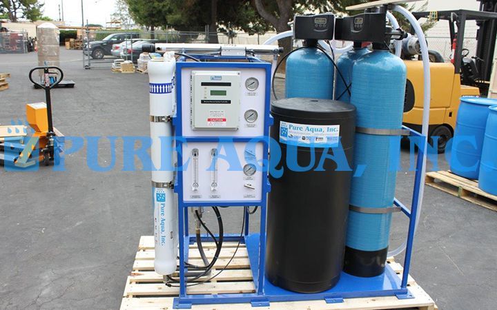 Palette montée BWRO Machine 4500 GPD - Afrique du Sud