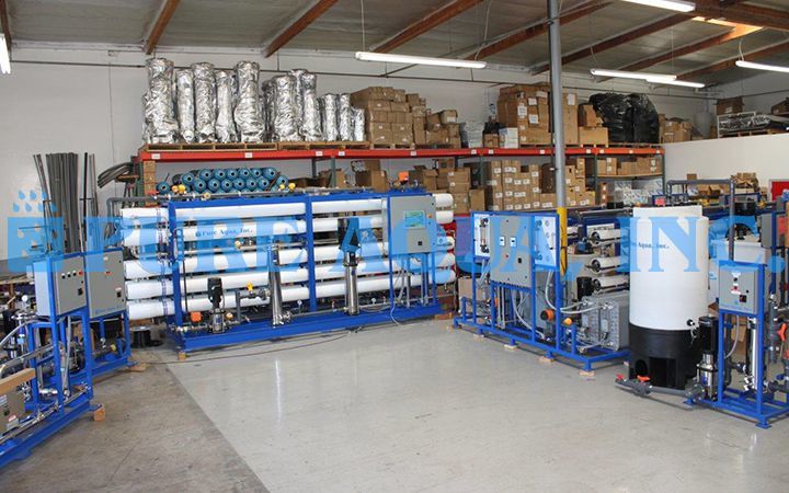 Systèmes de Traitement d'eau RO EDI 10 m3/h - Irak