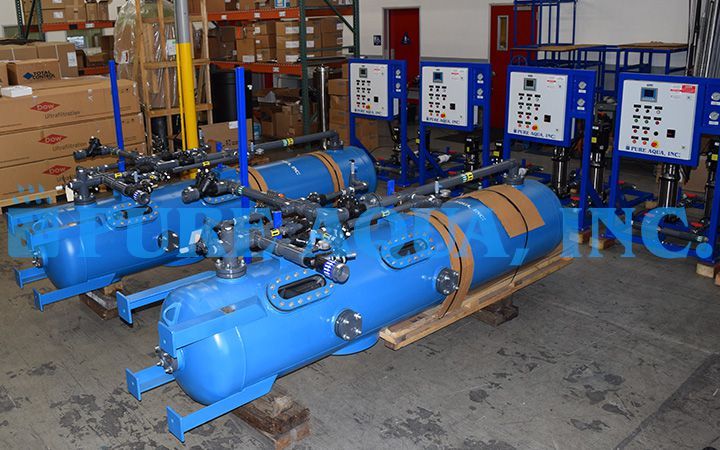 Déminéralisateur Mixte Lit pour Laboratoire de Traitement des Eaux - Koweït