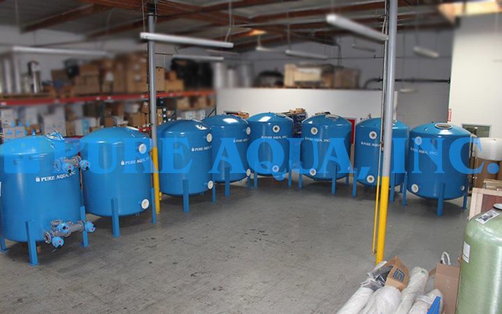 Système Multimédia de Filtration pour la Réduction de Silt 1000000 GPD- Koweït