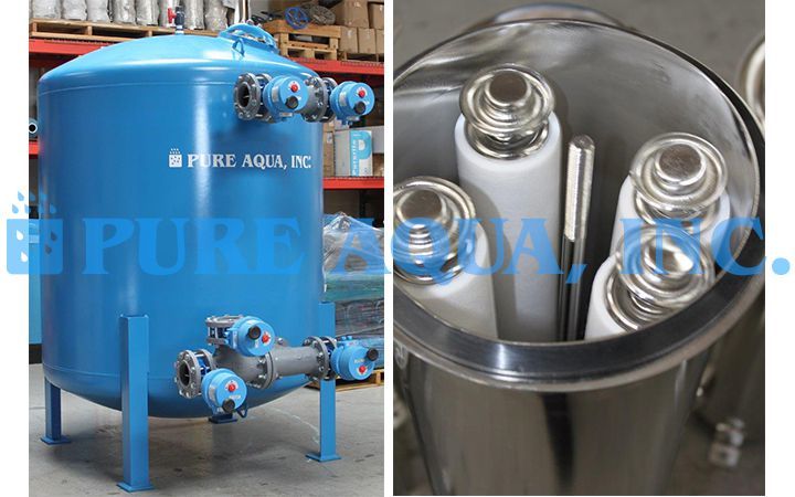 Système Multimédia de Filtration pour la Réduction de Silt 1000000 GPD- Koweït