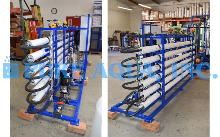 Système de Recyclage de l'Eau pour les Fermes Hydroponiques - 15 GPM - États-Unis