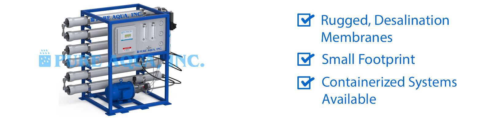 commercial seawater reverse osmosis swro systems 380-10,000 gpd features