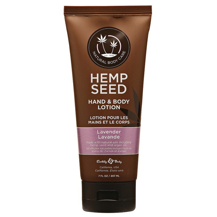 Earthly Body Hemp Seed Lotion-Lavender 7oz