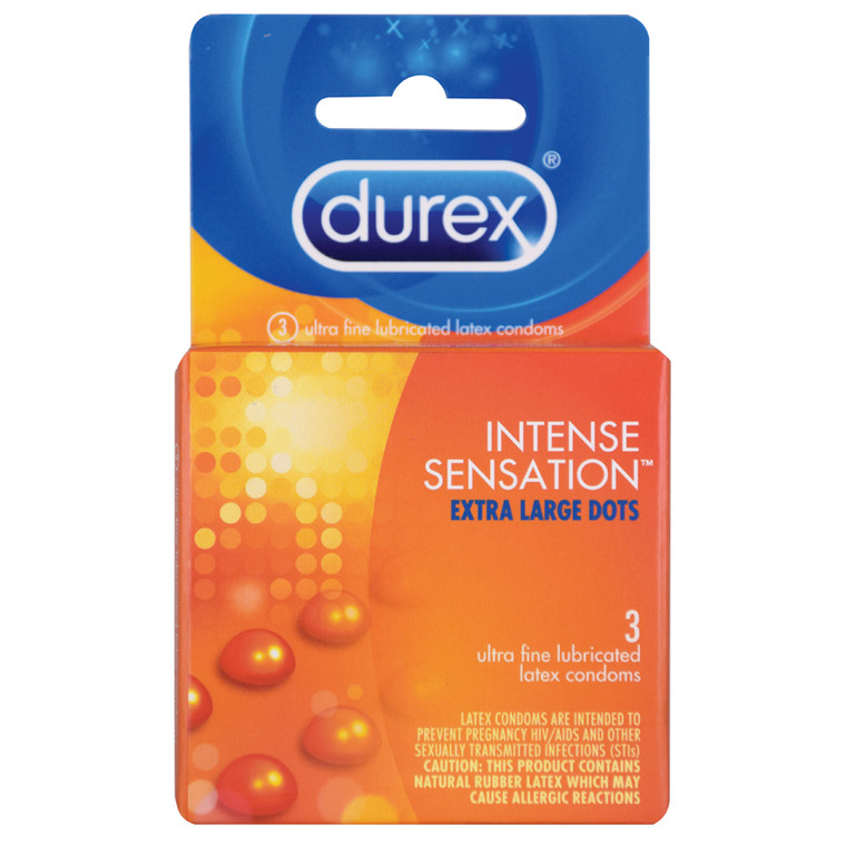Durex Intense Sensation Condoms (3 Pack)