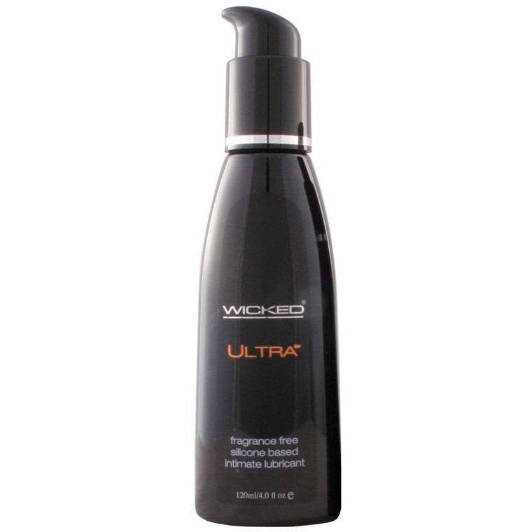 Wicked Ultra Silicone Lube Fragrance Free 4oz