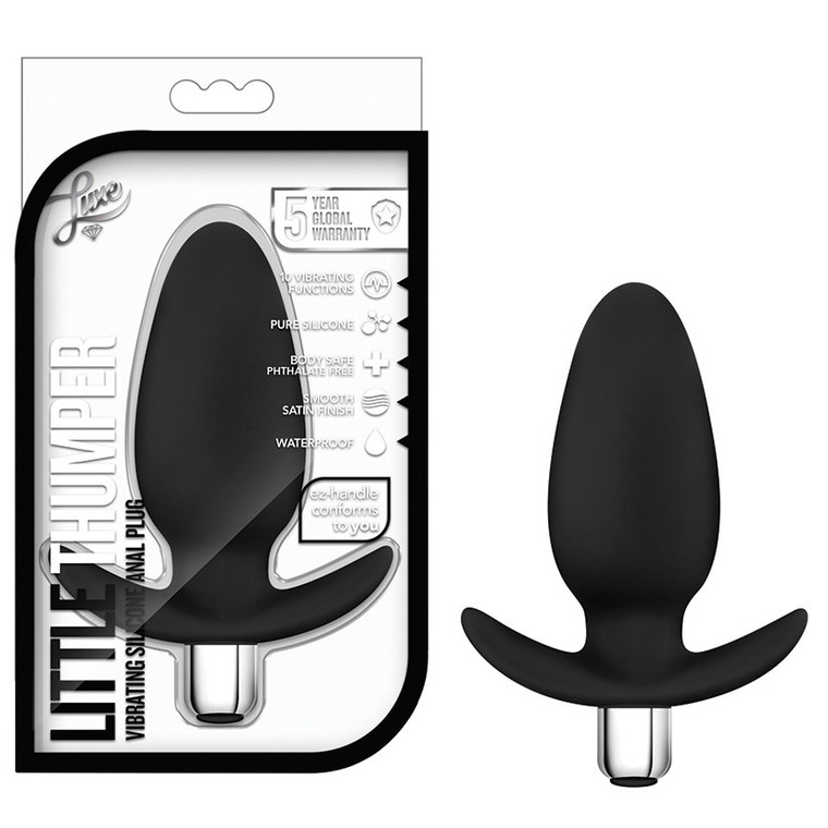 Luxe Little Thumper Plug  -  Black