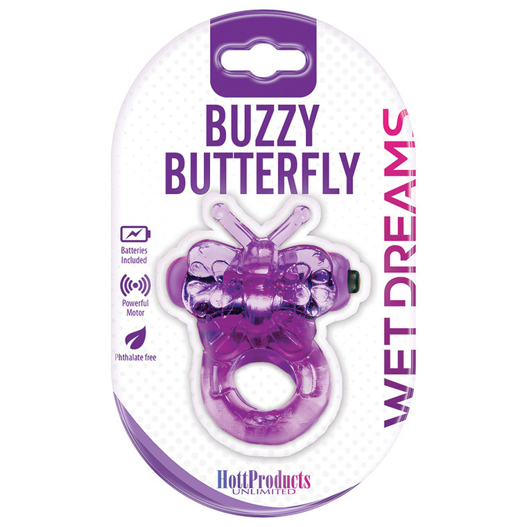 Wet Dreams Buzzy Butterfly-Purple