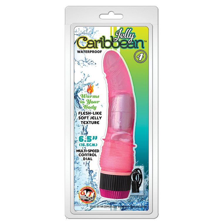 Jelly Caribbean #4-Pink 6.5"