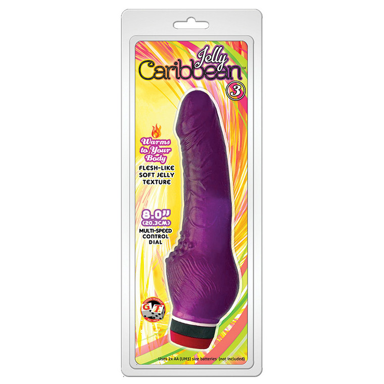 Jelly Caribbean #3 Impact-Purple 8"