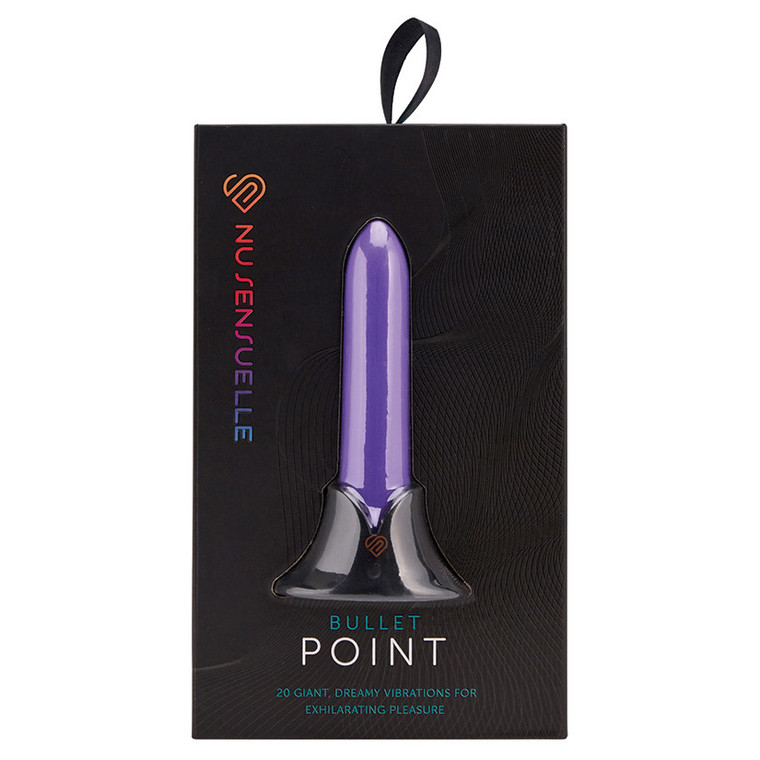 Sensuelle Point Rechargeable Bullet-Purple