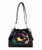 "Senso-ji Pool" Drawstring Shoulder Bag In Black