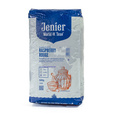 Raspberry Rouge Flavoured Black Tea - 500g
