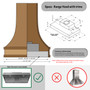 vent hood guide cover