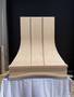Curved Wood Range Hood with Arched Apron | Unfinished Kitchen Hood Cover
