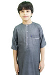 Kids Half Sleeve Normal Thobe - Color (size 42-52) Half sleeve Kids Half Sleeve Normal Thobe - Color (size 42-52) Half sleeve