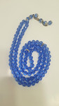Crystal long Blue tasbih ( 101 Beads )