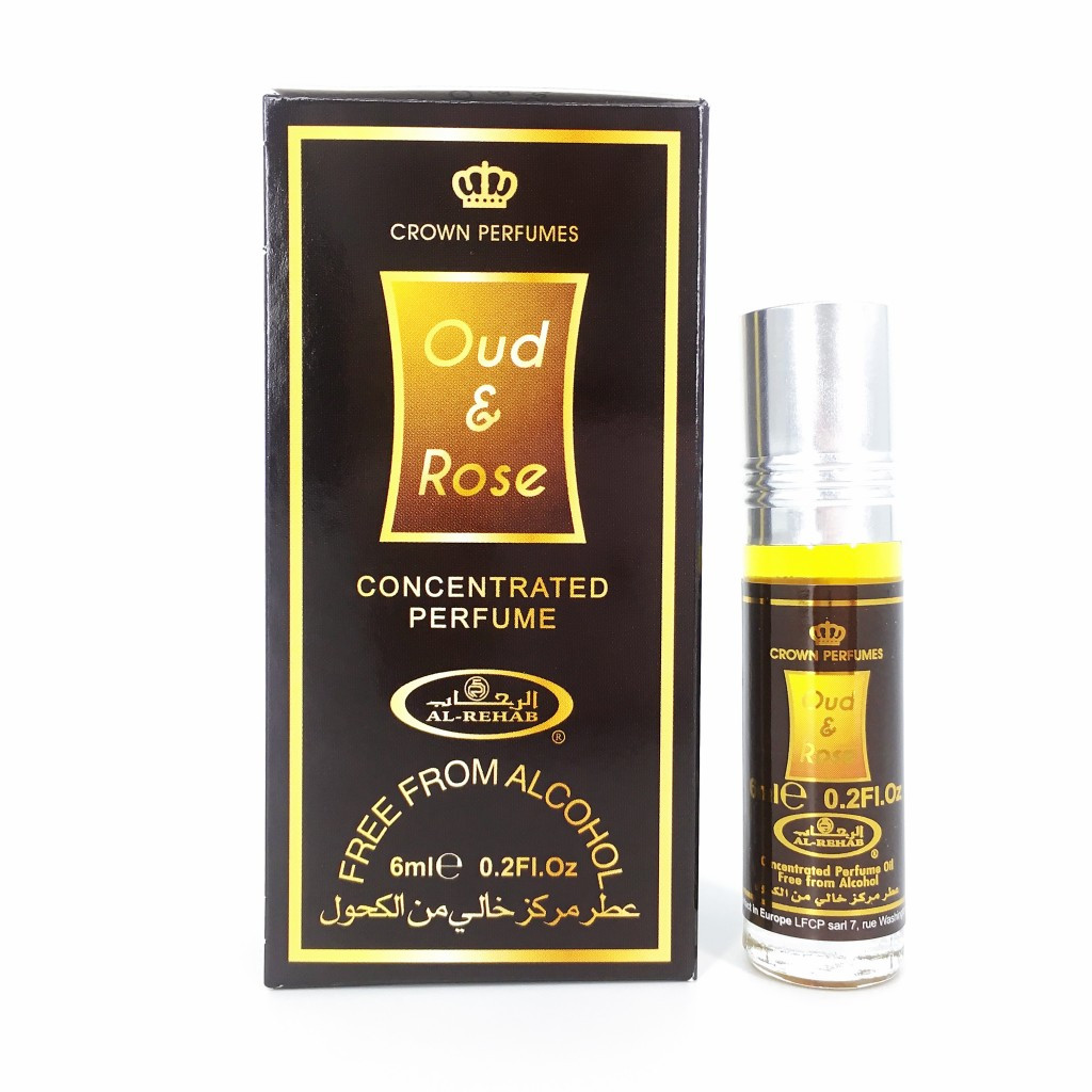 Oud & Rose 6ml Perfume Oil by AlRehab House of Faith