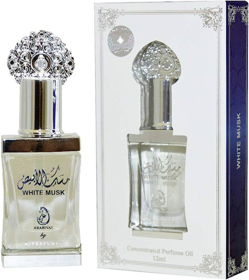 White Musk Perfume oil (Unisex) By My Perfumes - 12Ml White Musk Perfume oil (Unisex) By My Perfumes - 12Ml