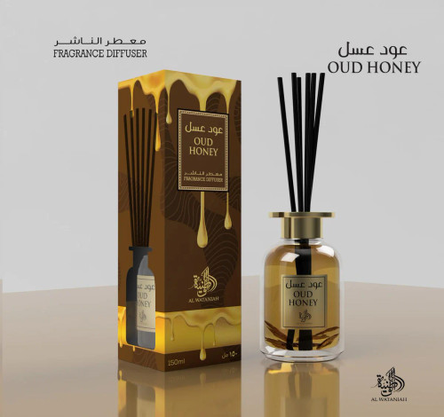 AL WATANIAH OUD HONEY FRAGRANCE DIFFUSER 150ML AL WATANIAH OUD HONEY FRAGRANCE DIFFUSER 150ML