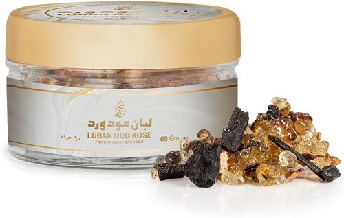 Luban Oud Rose Bakhoor 69gr Luban Oud Rose Bakhoor 69gr