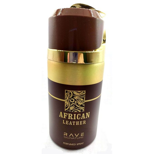 Rave African Leather Body Spray - For Men - 250ml