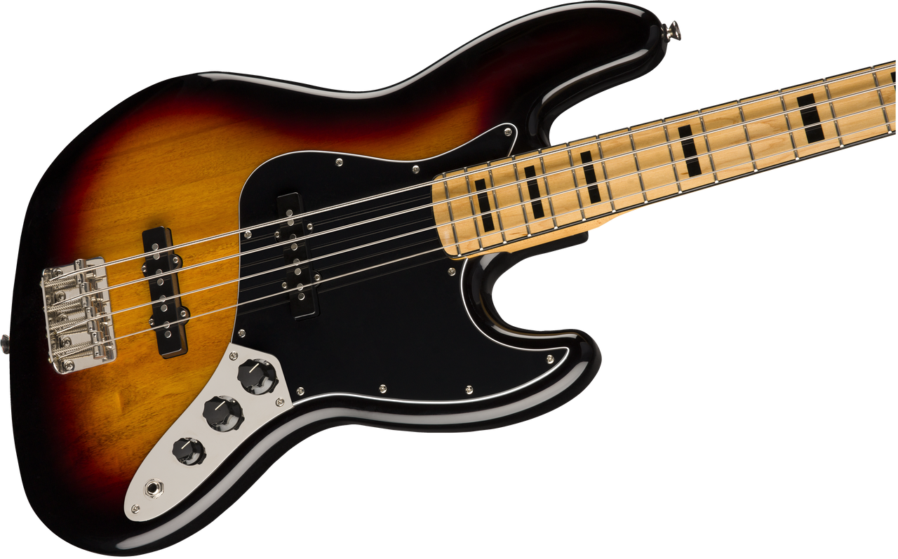 Squier Classic Vibe '70s Jazz Bass, Maple Fingerboard, 3-Color