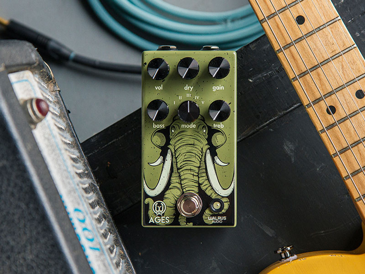 Walrus Audio Ages Five-State Overdrive Pedal - Edmond Music