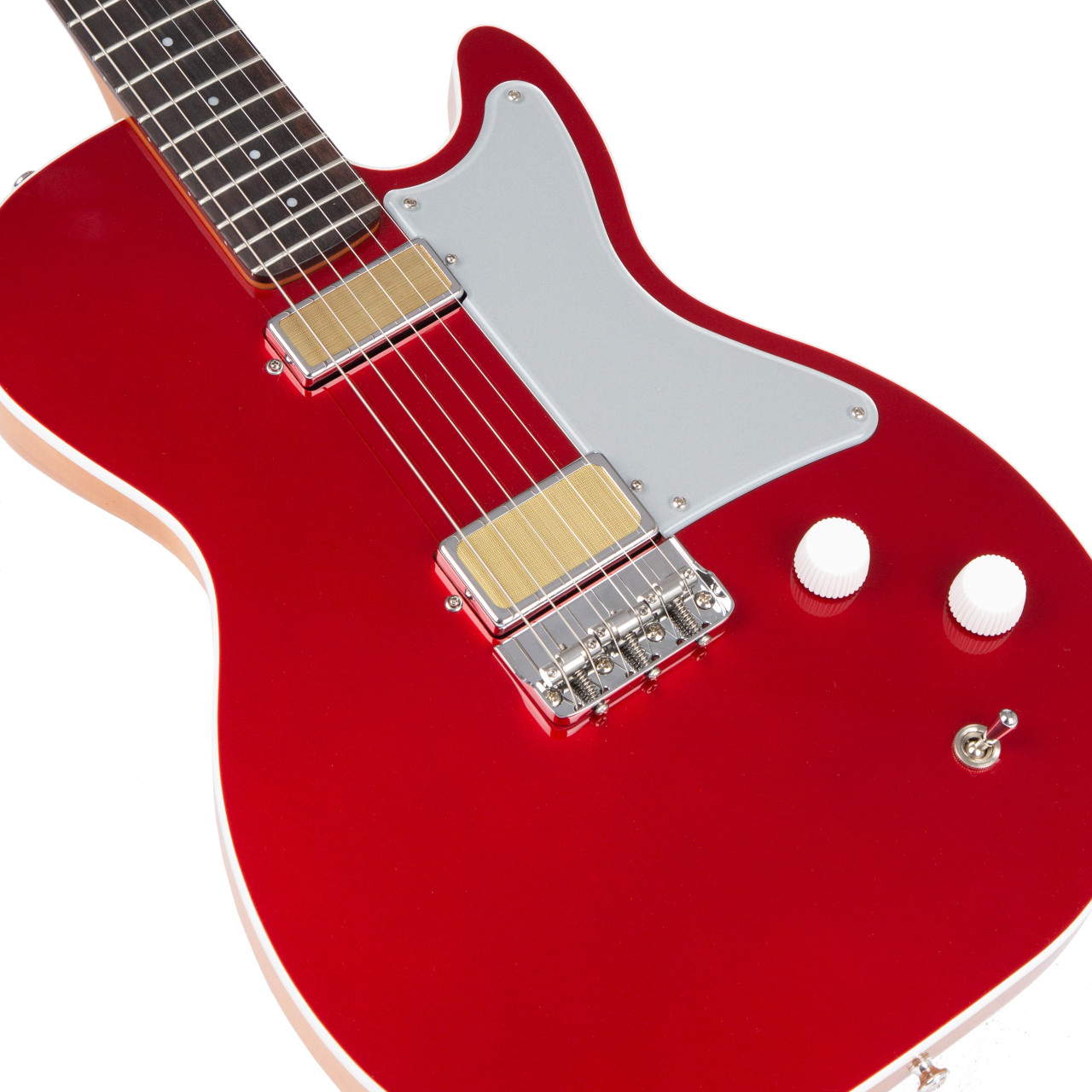 Harmony Jupiter Thinline Semi-Hollowbody Electric Guitar Cherry