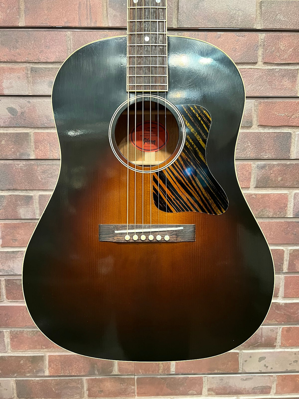 Gibson 1934 Jumbo Acoustic-Electric Guitar Vintage Sunburst