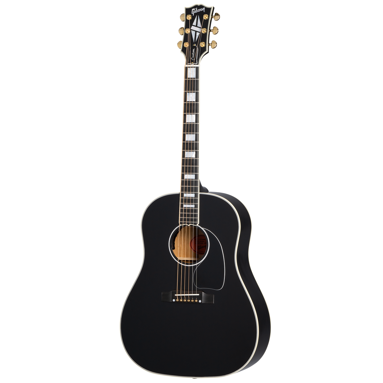Gibson J-45 Custom Acoustic-Electric Guitar Ebony