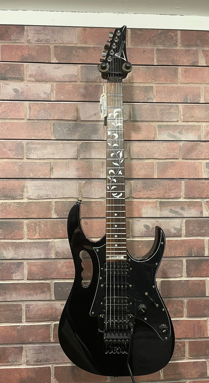 Ibanez Steve Vai JEM 555 Electric Guitar Black - Edmond Music