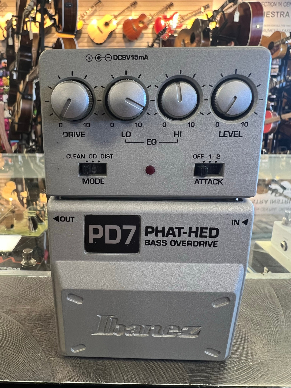 Ibanez PD7 Phat-Hed Bass Overdrive - Edmond Music