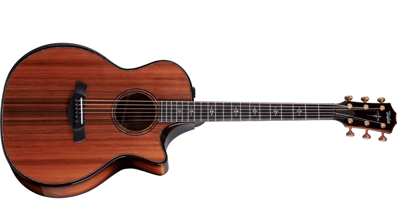 Taylor 914ce Builder's Edition Acoustic-Electric Guitar Sinker Redwood