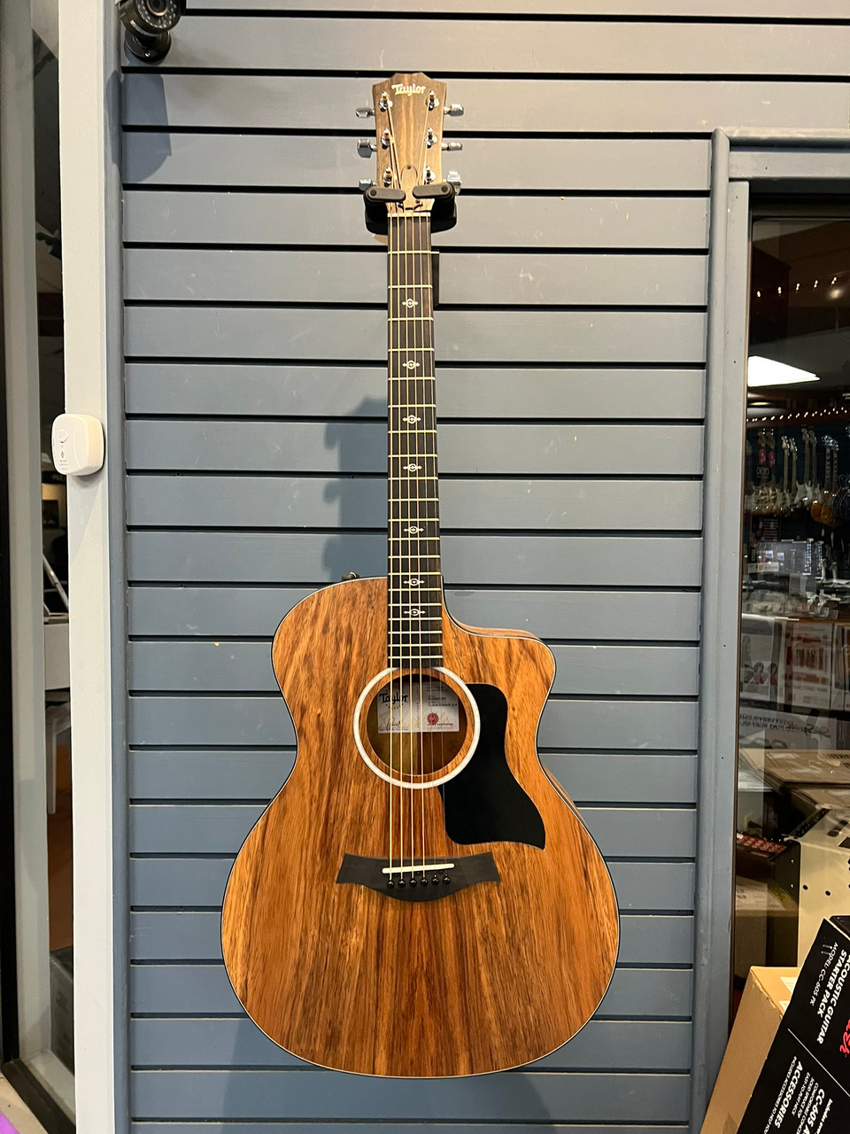 Taylor Custom 224ce-K DLX Natural Acoustic-Electric Guitar 2024