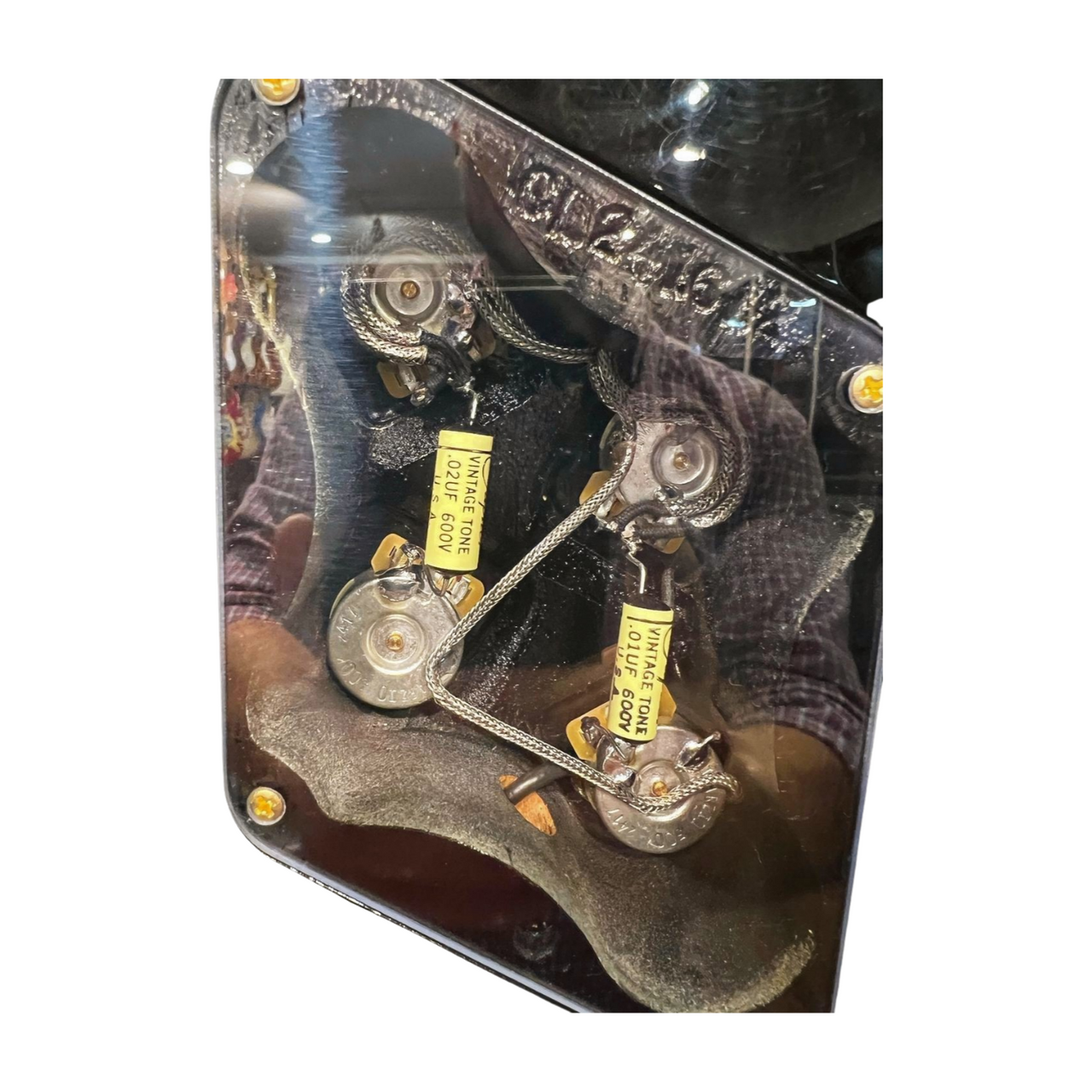 Collings City Limits Deluxe Electric Jet Black Aged Finish Gold