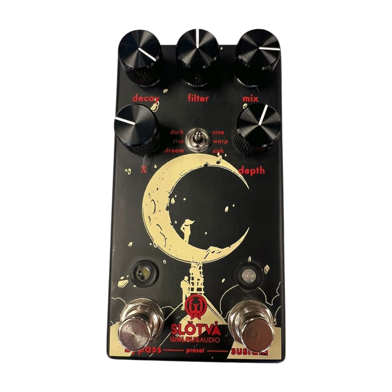 ギター Walrus Audio / Slotva (obsidian series) Walrus Audio Slötvå Limited Edition Obsidian Series - Edmond