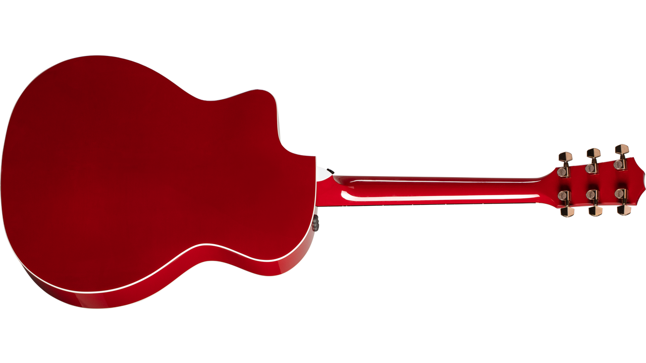 Taylor 214ceRED Deluxe Grand Auditorium AcousticElectric Guitar