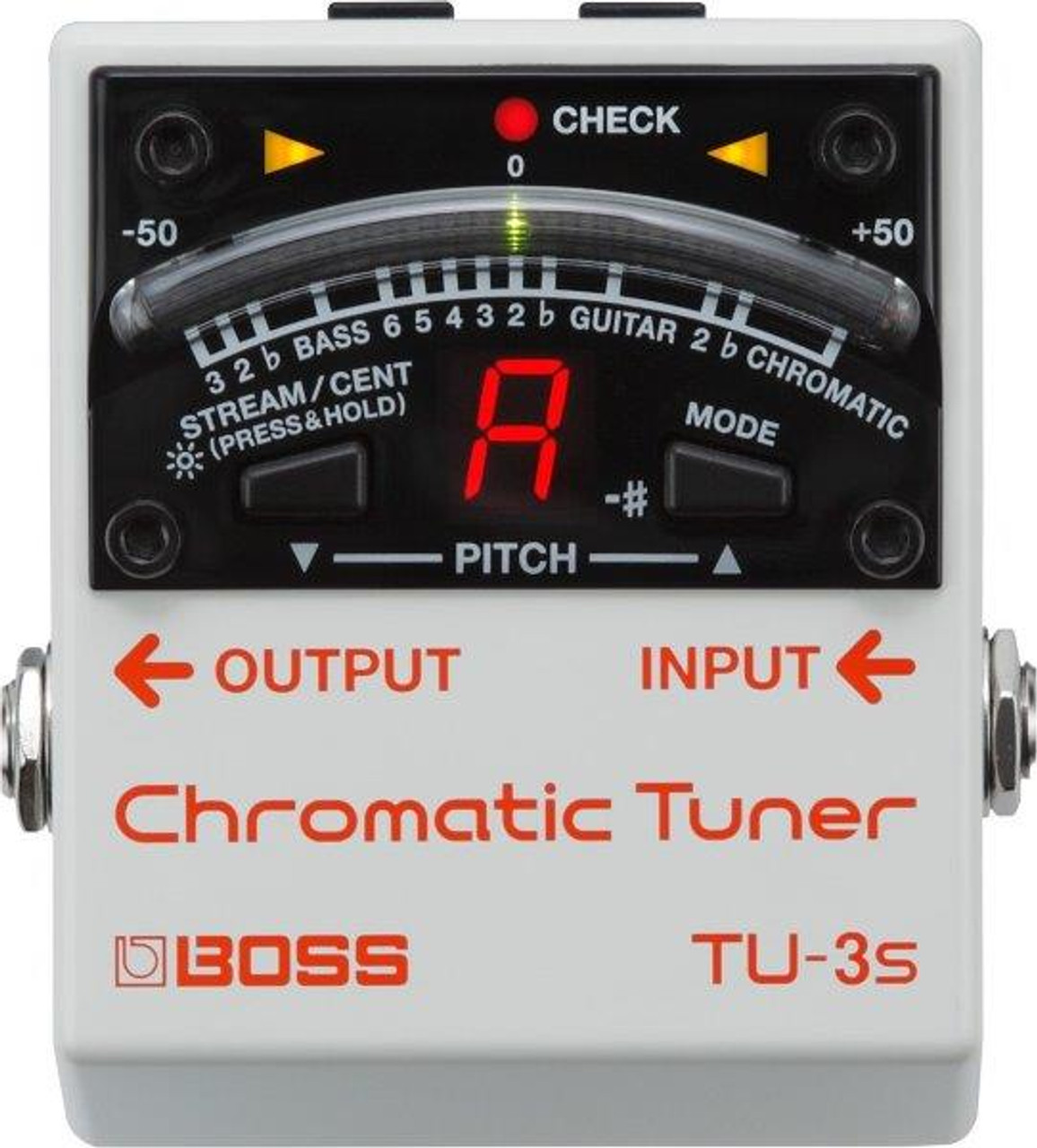 høflighed illoyalitet forslag Boss TU-3S Chromatic Tuner - Edmond Music