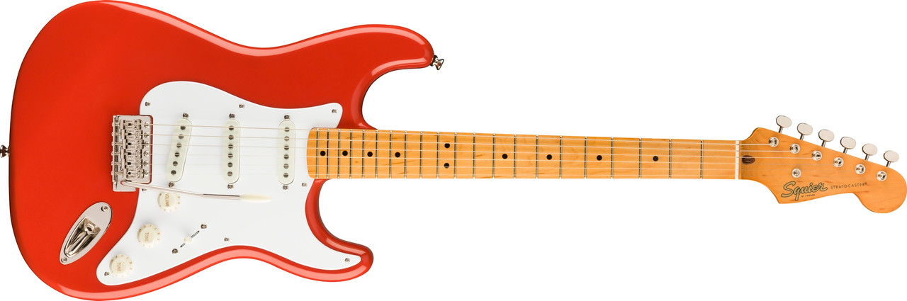Squier Classic Vibe '50s Stratocaster Fiesta Red Electric Guitar