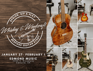 Whiskey and Woodcraft - Design the Custom Guitar of Your Dreams!