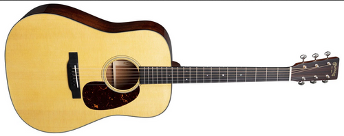 Martin D-18 Acoustic Guitar Natural