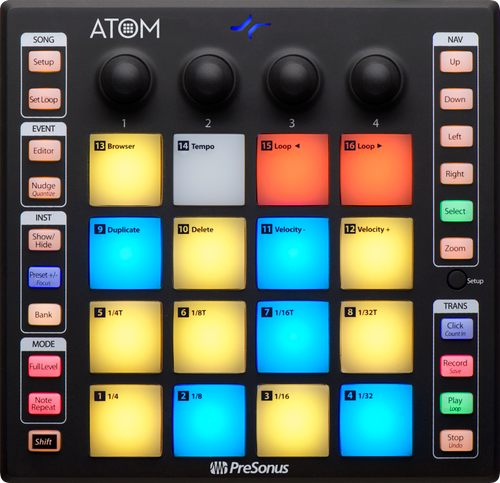 PreSonus ATOM Controller, Black