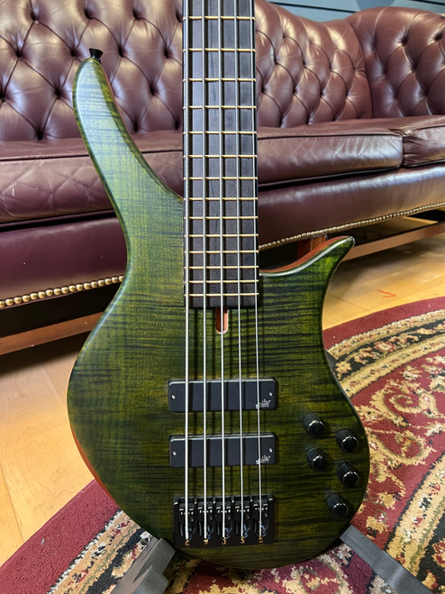 Felton M Series 5-String Electric Bass Guitar Green