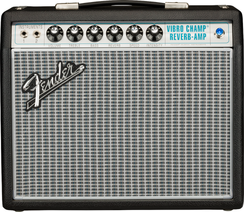 Fender '68 Custom Vibro Champ Reverb 5W Amp Navy